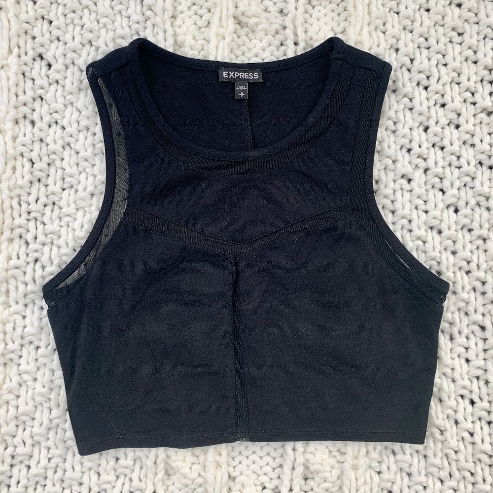Black Crop Top